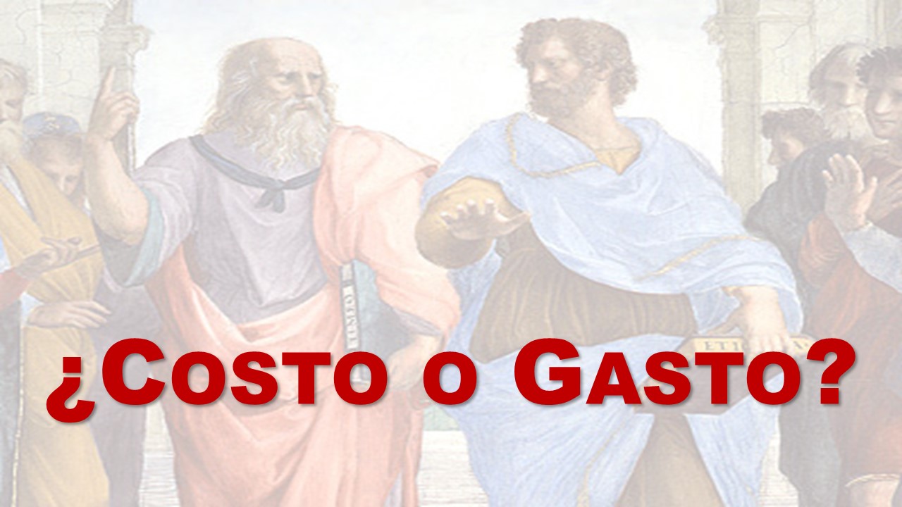 Costo o gasto ¿Discusión bizantina?