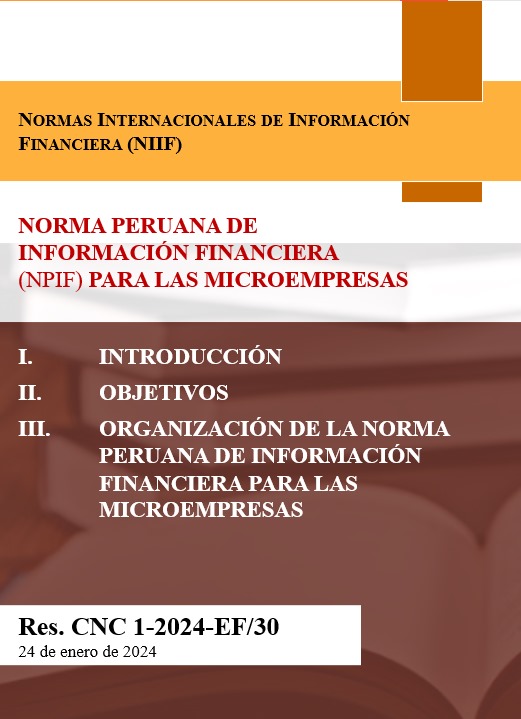 NORMAS PERUANAS DE INFORMACION FINANCIERA (NPIF) PARA LAS MICROEMPRESAS